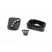 Brake and Clutch Cylinder Cover Racing — fits V-Rod, Night Rod, Night Rod Special 2007–2017, Black