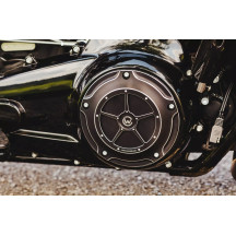 Clutch Cover - HD Touring from 2018 — fits Harley-Davidson Touring 2018, Black