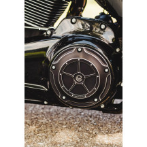 Clutch Cover - HD Touring from 2018 — fits Harley-Davidson Touring 2018, Black