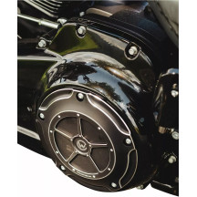 Clutch Cover - HD Touring from 2018 — fits Harley-Davidson Touring 2018, Black