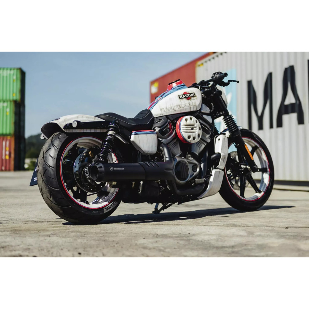 Air Filter Cover "Slotted" — Black