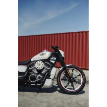 Air Filter Cover "Slotted" — Black