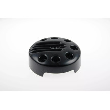 Air Filter Cover "Slotted" — HD-NSR010, Black