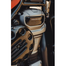 Air Filter Cover "Slotted" — HD-NSR010, Black