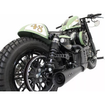 Protector de correa — Negro, recubrimiento en polvo