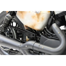 Protector de correa — negro, recubrimiento en polvo