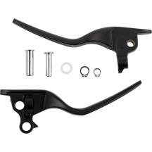 Custom Lever Set — LSR, Black Satin, Brake & Clutch