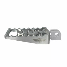 Foot Pegs for Harley — MX, Silver, Pair