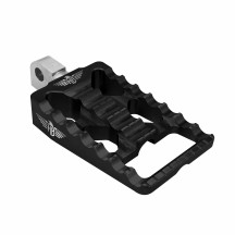 Foot Pegs for Harley — M8 thread, pair, MX fit, black