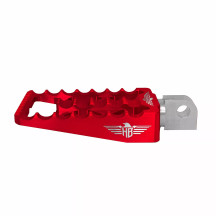 Foot Pegs for Harley — Red, Left/Right mount, Pair