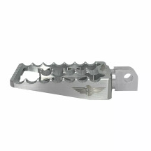 Foot Pegs for Harley — M8 thread, Silver