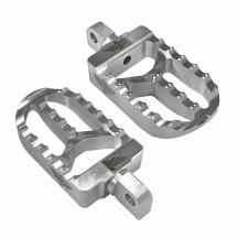Foot Pegs for Harley — Silver, Left/Right