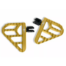 Mini-FloorBoard Estribo — HB-MFBV2-M8-G, Dorado