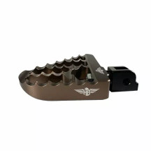 Mini-FloorBoard Footpeg — Bronze, pair
