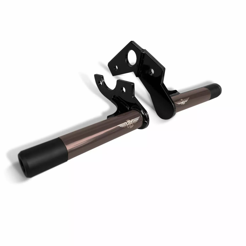 Motorcycle Crash Bar — Cruiser, Black