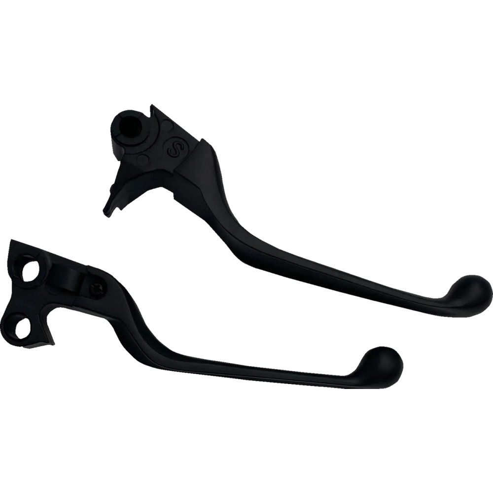 Narrow Lever Set — Brake & Clutch, Black matte