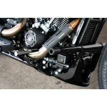 Crash Bar End Cap — Pair, left/right mount, black