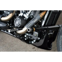 Crash Bar End Cap — Pair, left/right, black