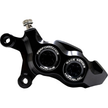 Race Series Monobloc Caliper — Anodized Black, Left