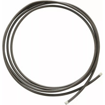 600 Series Brake Line — 7.6 m (25'), stainless steel, clear-coated