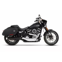 Silencioso Slip-On de 4" para Softail Sport Glide — 4", negro