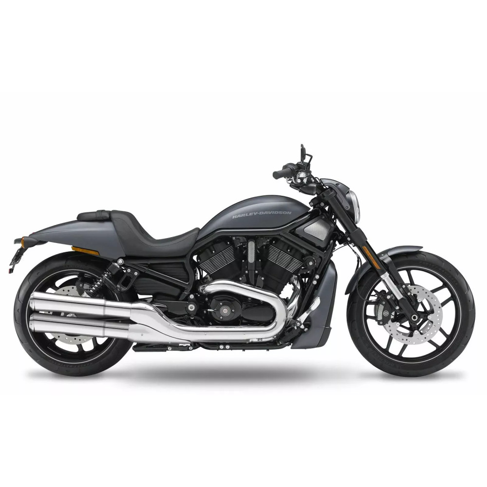 2in2 | 4" y 5" | Silenciador de alto rendimiento — Diámetro exterior 4", montaje derecho, acabado cromado