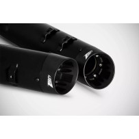 4.33 Inches Slash-Cut Slip-Ons Muffler for HD-TOURING E5 — Matte Black