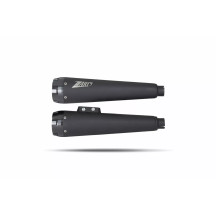 Conical Slip-Ons Muffler for HD-SOFTAIL M8 — Kit (2 slip-ons), right mount, matte black