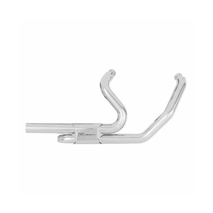 Colector Slimline Dual — Cromo, sistema 2 en 2, kit