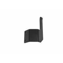 Plate — left, black