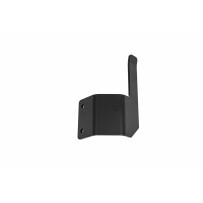 Plate — left, black