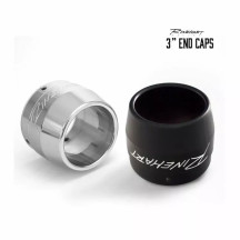 End Caps — 76.2 mm (3"), Chrome