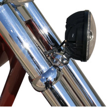 7" LED Adaptive 2 Headlight — 145 mm (5-3/4"), Chrome