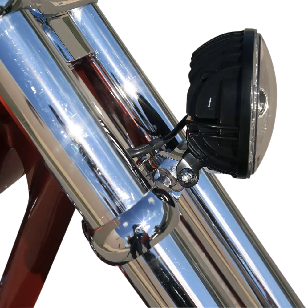 7" LED Adaptive 2 Headlight — 145 mm (5-3/4"), Chrome