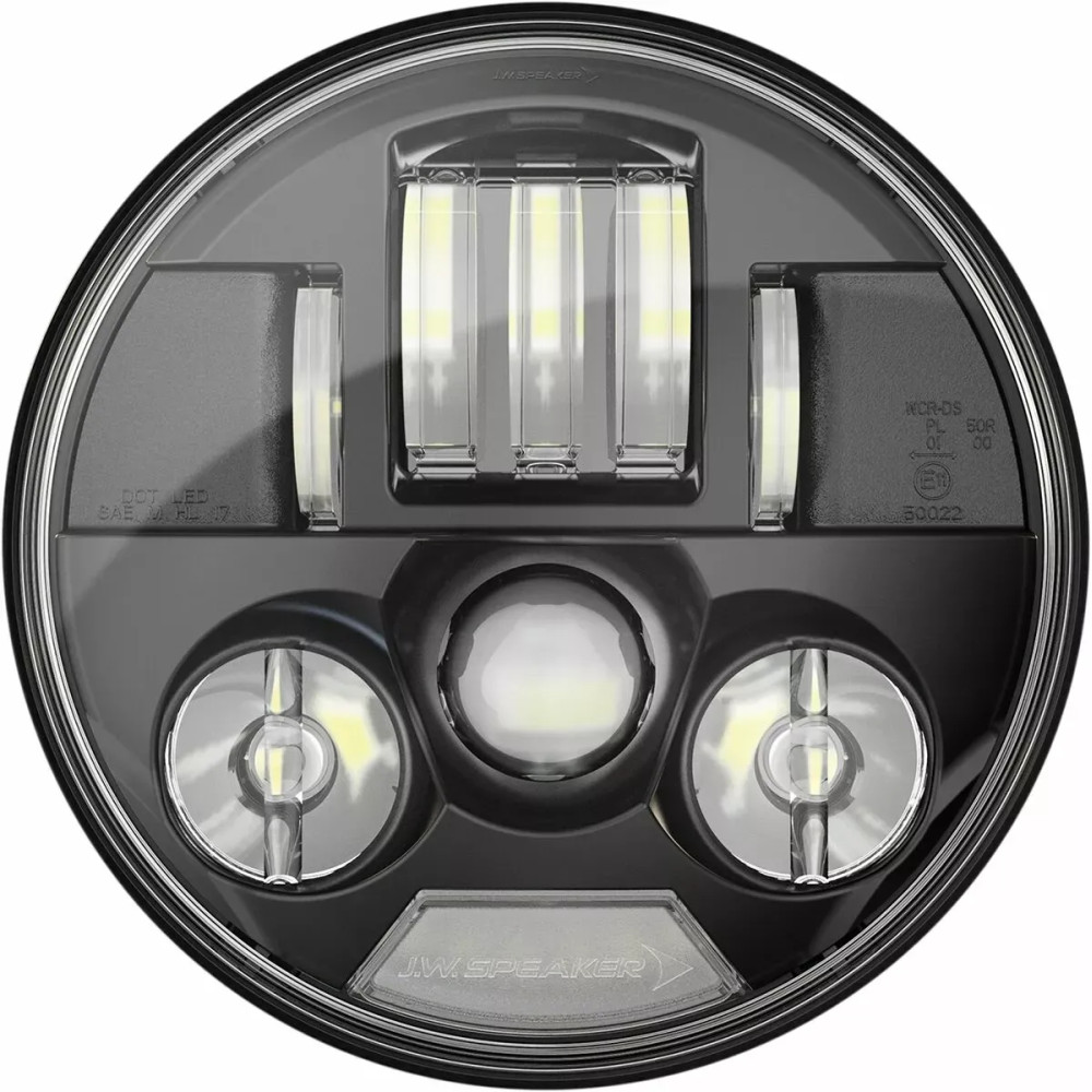 Faro LED de 5 3/4" — 146 mm (5-3/4"), 12 V, Negro
