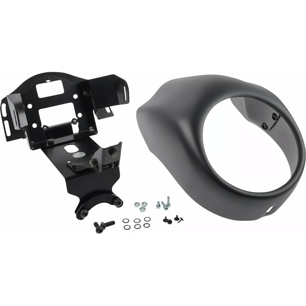 Headlight Mask — Night Rod Style, Black