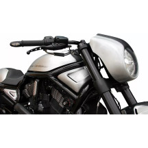 Headlight Mask — Night Rod Style, Black