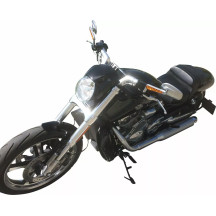 Headlight Mask — New Night Rod Style, Black, HD-ROD085