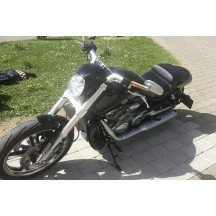 Headlight Mask — New Night Rod Style, Black, HD-ROD085