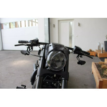 Headlight Daymaker — 60 W, 10–32V DC, Black housing, fits V-Rod, Night Rod & Muscle