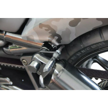 Turn Signal Kit — 75×13×15.5 mm, black housing, orange lens, rear bolt-on