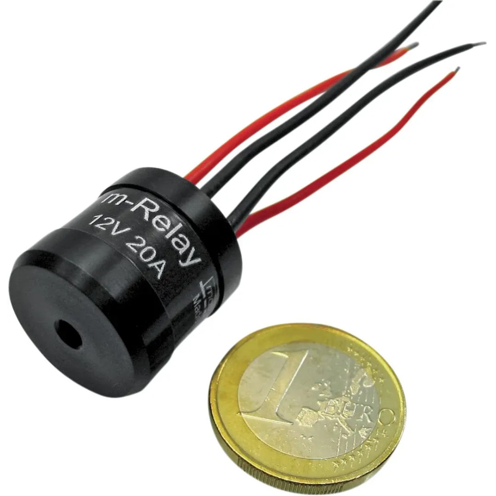 Mo-Relay — 19 mm diameter, 19 mm height, 12V