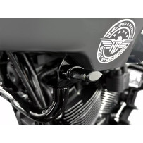 Micro Blinker ST — 38 mm, 12V, bolt-on, black