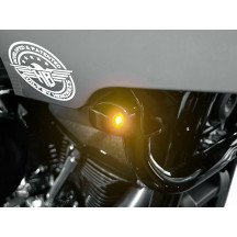 Nano Blinker ST — 24mm, 12V, Black