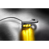 Dash Indicator Light — 12V, Front right, Smoke lens, Harley-Davidson®