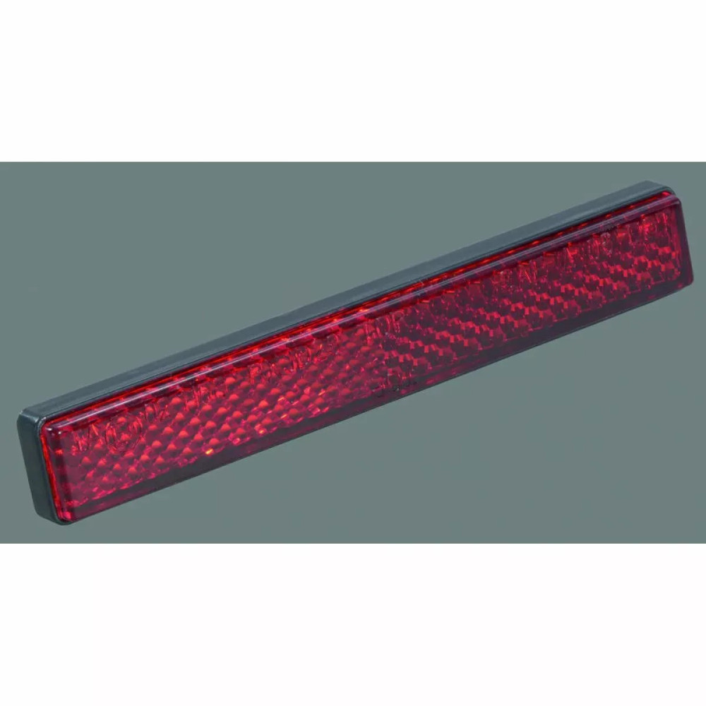 Reflector universal rojo/negro — 100 x 13 mm, KH 2000