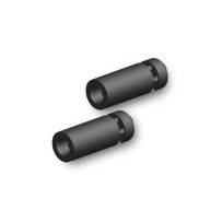 KH 2000 Serie License Plate Mounting — Black, Rear, Universal