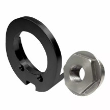 License Plate Side Mount Adapters — 3/4" axle adapter kit