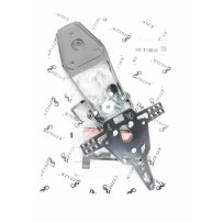 PRO License Plate Holder Type A — 175 mm, anodized black, Type A (DE)