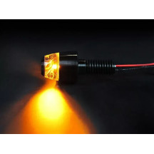 mo-BLAZE Pin Turn Signals — Anodized Black